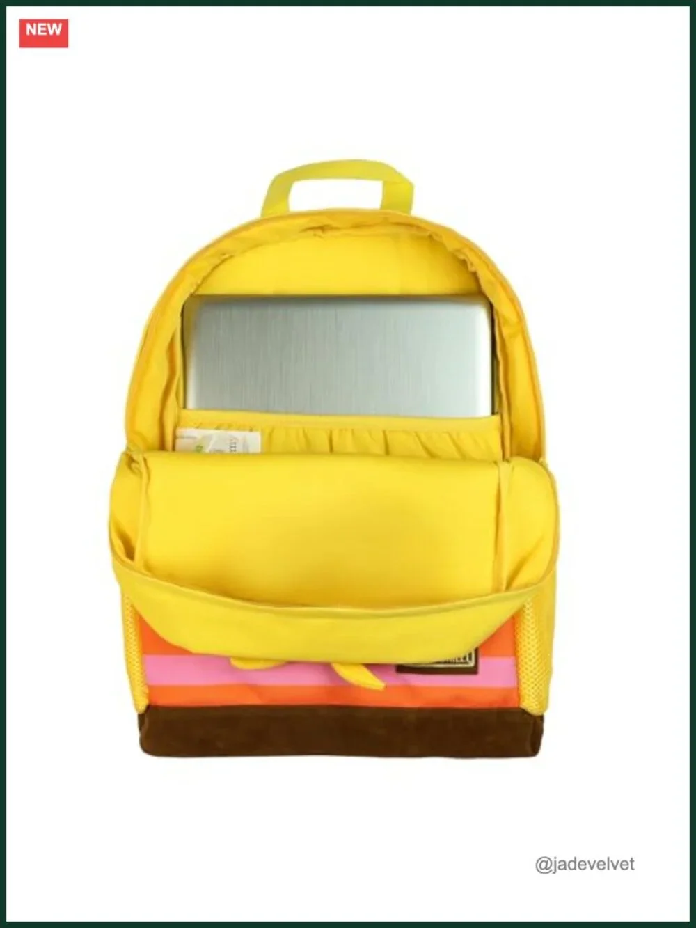 Sesame Street Big Bird Backpack Adjustable Padded Straps School Bag 16
